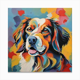 Bernese Mountain Dog Canvas Print