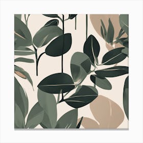 Eucalyptus Leaves Canvas Print