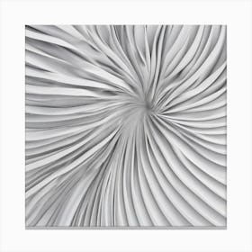 Abstract Paper Sculpture 1 Canvas Print