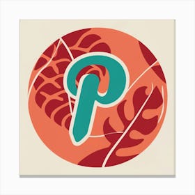 PinSea Logo 5 Canvas Print