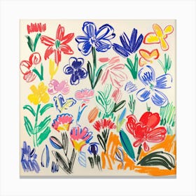 Floral Painting Matisse Style 2 Canvas Print