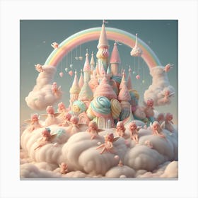 Fairytale Castle Canvas Print