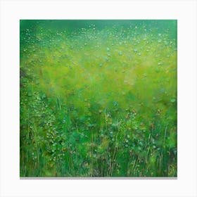 Green meadow Canvas Print