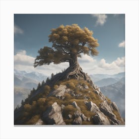 Tree Of Life 48 Canvas Print