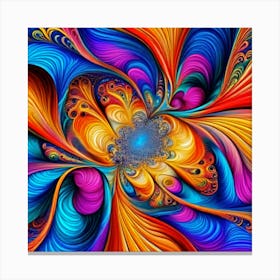 Abstract Hue 5 Canvas Print