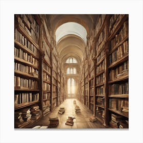 Library 1 Canvas Print