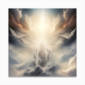 Souls In Heaven (5) Canvas Print
