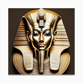 Pharaoh Mask Canvas Print