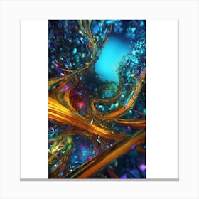 Abstract art Canvas Print