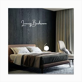 Luxury Bedroom Canvas Print