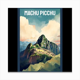 Machu Picchu Canvas Print