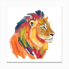 Asiatic Lion 03 Canvas Print