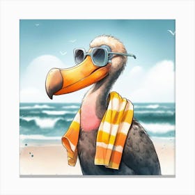 Dodo Vacation Canvas Print