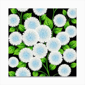 Chrysanthemums 21 Canvas Print