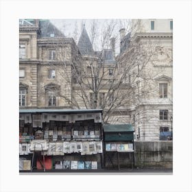 Paris Seine Canvas Print