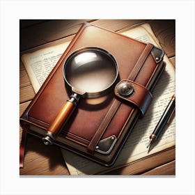 Magnifying Glass Canvas Print