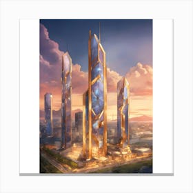 Skyscrapers Canvas Print