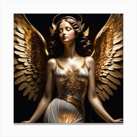 Angel With Wings 2 Canvas Print