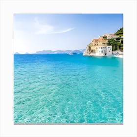 Beach In Italy Canvas Print