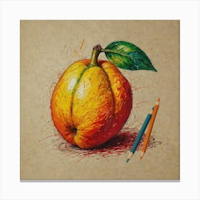 Apricot Canvas Print