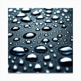 Water Droplets 23 Canvas Print