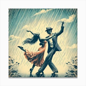 Salsa and Rain Canvas Print