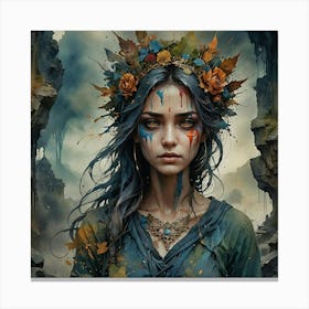 Fairytale Girl Canvas Print