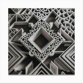 Islamic Art Canvas Print