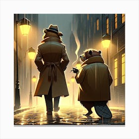 Investigation Canvas Print