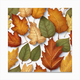 Autumn Leaves 24 Canvas Print