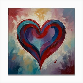 Heart Of Love 2 Canvas Print