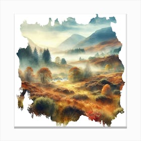 Autumn Landscape 4 Canvas Print