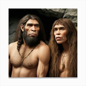 Neanderthals 1 Canvas Print