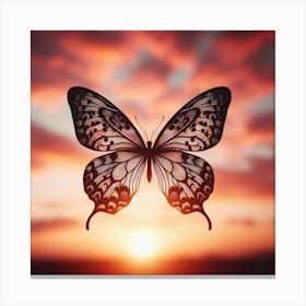 Butterfly - Butterfly Stock Videos & Royalty-Free Footage 14 Canvas Print