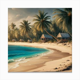 A Stunning Beach Illustration By La Plage Art Capt Sm1p Jytrvapc05ta95 Yw F8x5exm2qxsjusohob0i0a Canvas Print