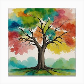 Tree Of Life 9 Canvas Print