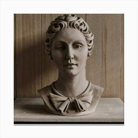 Bust Of A Woman 21 Canvas Print