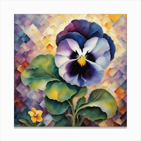 Pansy Canvas Print