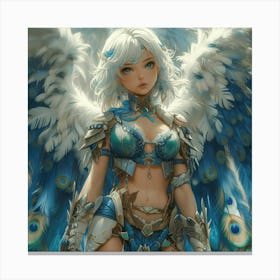 Angel warrior Canvas Print