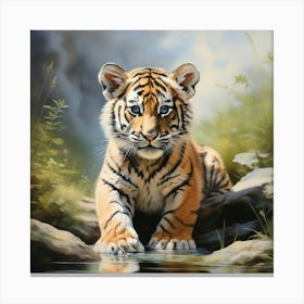 Tiger 5 Canvas Print