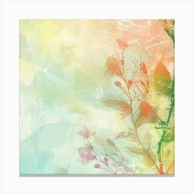 Abstract Watercolor Background 1 Canvas Print