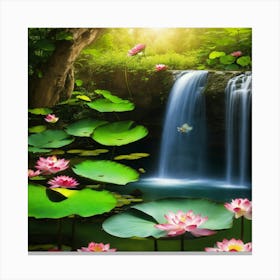 Lotus Lily 2 Canvas Print