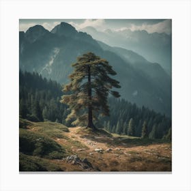 Lone Tree 1 Canvas Print