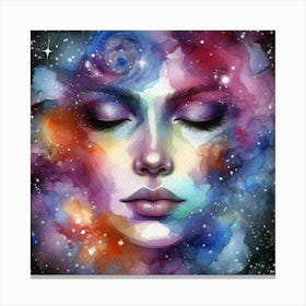 Galaxy Painting 2 Canvas Print