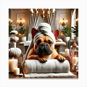 Spa Day Canvas Print