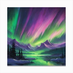 Aurora Borealis2 Canvas Print