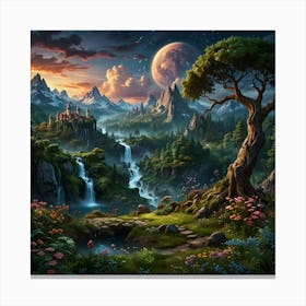 Fairytale Forest 49 Canvas Print