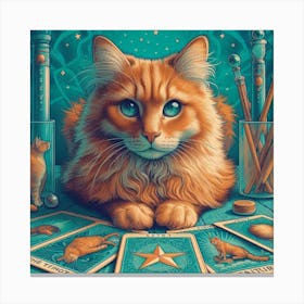 Familiar Ginger Canvas Print