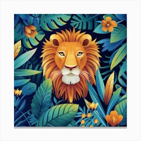 Jungle Sentinel (8) Canvas Print