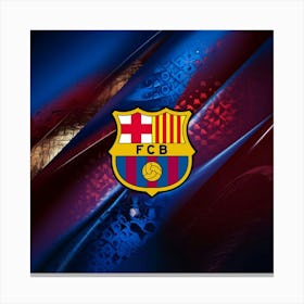 FC Barcelona Logo Wall Art 34 Canvas Print